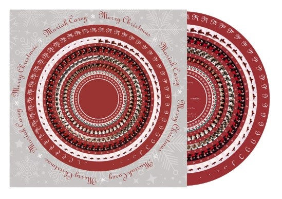 MARIAH CAREY-MERRY CHRISTMAS (30th Anniversary) (Zoetrope Picture Vinyl)