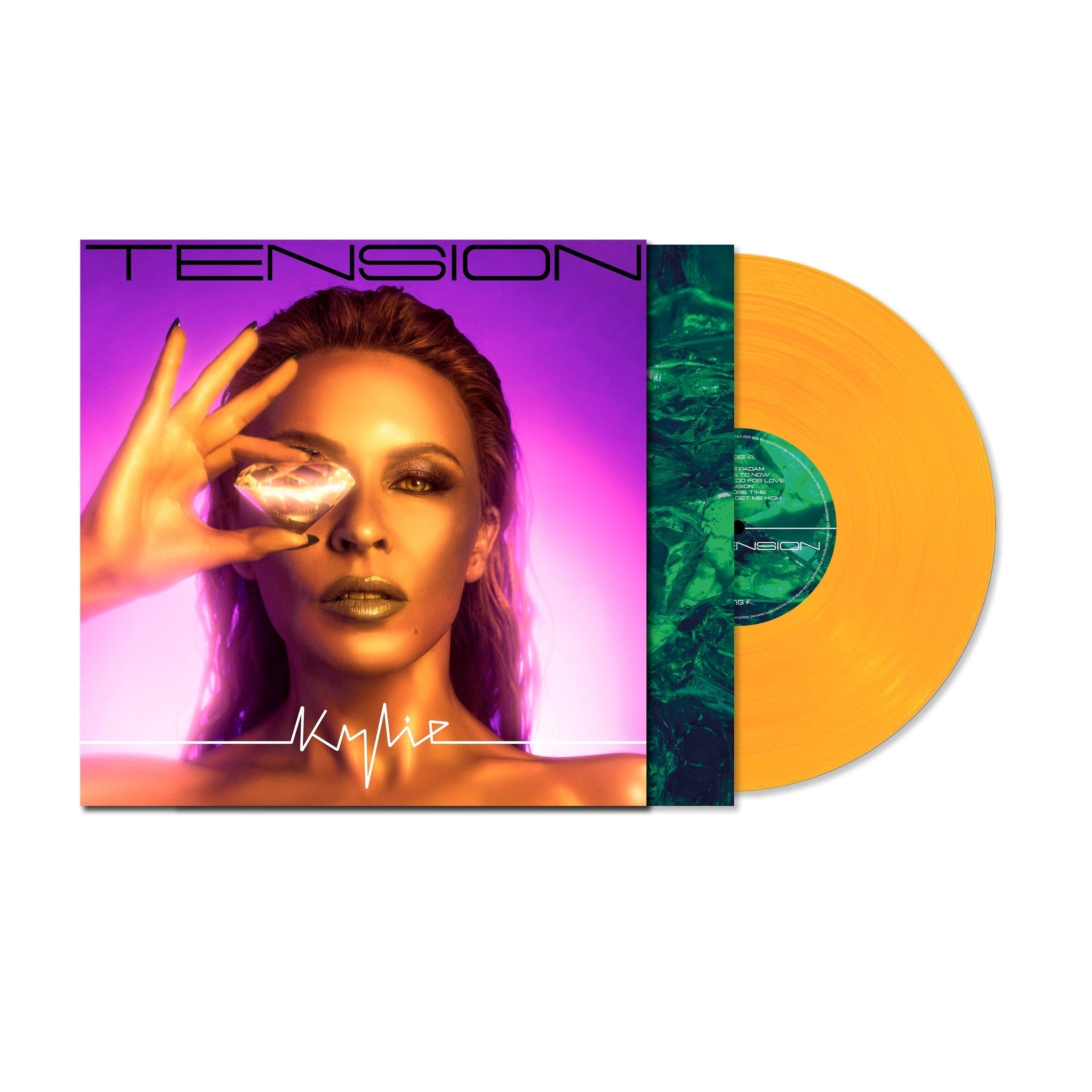 Tension (Transparent Orange Vinyl)-Kylie Minogue