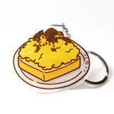 華星冰室 黑松露炒蛋多士 鎖匙扣