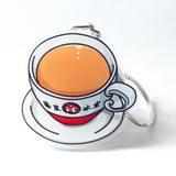 華星冰室 奶茶 鎖匙扣