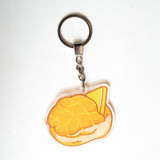 華星冰室 菠蘿油 鎖匙扣