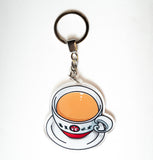 華星冰室 奶茶 鎖匙扣