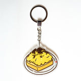 華星冰室 黑松露炒蛋多士 鎖匙扣