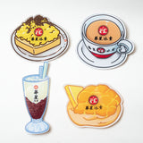 華星冰室 黑松露炒蛋多士 磁貼