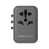 Momax 1-World 70W GaN 方便式旅行插座 UA8A