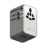 Momax 1-World2 100W GaN 4接口 雙AC 旅行插座 UA23