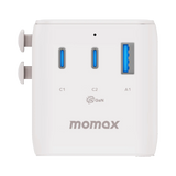 Momax 1-World2 20W 3接口雙AC旅行插座 UA26