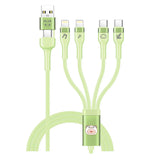 XPower x 罐頭豬LuLu BC24 8合1 2出4 100W PD3.0鋁合金傳輸快速充電線