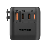 Momax 1-World 140W 4-插口 + AC旅行充電插座 UA16