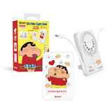 XPower x 蠟筆小新 M10C+ 6合1 10000mAh多功能迷你20W PD3.0+ 磁吸無線快充移動電源 SC1 (白色)