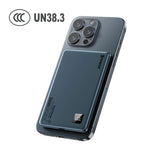 (預售產品)(3C認證版)XPower M5K 3合1鋁合金數顯 5000mAh PD3.0+磁吸無線外置充電器