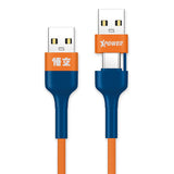(3C版)XPower x 龍珠Z BC24 8合1 2出4 100W PD3.0鋁合金傳輸高速充電線 (悟空)