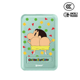 (預售產品)(3C認證)XPower x 蠟筆小新 M10C+ 6合1 10000mAh多功能迷你20W PD3.0+ 磁吸無線快充移動電源 SC2 (綠色)