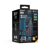 (預售產品)(3C認證版)XPower MagInOne 4合1 Qi2 TFT數顯 15W無線充電座+15000mAh 100W移動電源