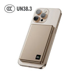 (預售產品)(3C認證版)XPower M5K 3合1鋁合金數顯 5000mAh PD3.0+磁吸無線外置充電器