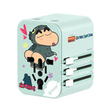 XPower x 蠟筆小新 TA3B 25W 4輸出PD3.0/PPS旅行充電器 (綠色)