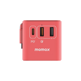 Momax 1-World+ 70W GaN 伸縮充電線旅行插座 UA18