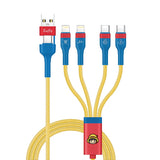 XPower x One Piece BC24 8合1 2出4 100W PD3.0 鋁合金傳輸快速充電線 (路飛)