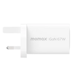Momax ONEPLUG 67W 三輸出GaN快速充電器
