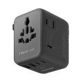 Momax 1-World2 35W 5接口雙AC旅行插座 UA27