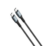 XPower UT100 100W鋁合金TYPE-C>TYPE-C傳輸充電線