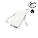 [CCC認證產品] Momax 1-Power Vital+ 10000mAh 雙USB-C 線流動電源 IP138