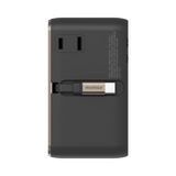 Momax 1-World2+ 100W 4接口 雙 AC 連USB-C 充電線旅行插座 UA25