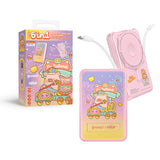 XPower x 罐頭豬LuLu M10C+ (L-3) 6合1 10000mAh多功能迷你20W PD3.0+ 磁吸無線快充移動電源