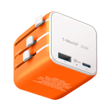 Momax 1-World 20W 2-插口旅行充電插座 UA29