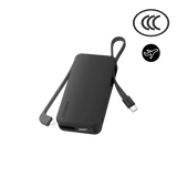 [CCC認證產品] Momax 1-Power Vital+ 10000mAh USB-C及Lightning線 流動電源 IP138MFI