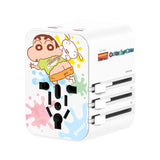 XPower x 蠟筆小新 TA3B 25W 4輸出PD3.0/PPS旅行充電器 (白色)