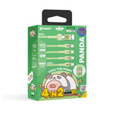 XPower x 罐頭豬LuLu BC24 8合1 2出4 100W PD3.0鋁合金傳輸快速充電線