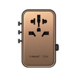 Momax 1-World+ 25W GaN 伸縮充電線旅行插座 UA20