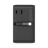 Momax 1-World2+ 100W 4接口 雙 AC 連USB-C 充電線旅行插座 UA25
