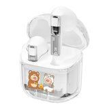 XPower x 罐頭豬LuLu BSE10透明真無線5.3藍牙耳機