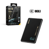 (3C認證版) XPower MagDigita5彩屏磨沙玻璃面顯示5000mAh PD3.0+QI2 磁吸移動電源