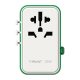 Momax 1-World+ 25W GaN 伸縮充電線旅行插座 UA20