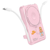 XPower x 罐頭豬LuLu M10C+ (L-3) 6合1 10000mAh多功能迷你20W PD3.0+ 磁吸無線快充移動電源