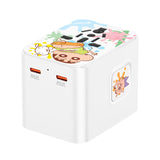 XPower x 蠟筆小新 TA3B 25W 4輸出PD3.0/PPS旅行充電器 (白色)