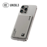 (預售產品)(3C認證版)XPower M5K 3合1鋁合金數顯 5000mAh PD3.0+磁吸無線外置充電器