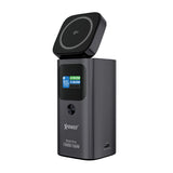 (預售產品)(3C認證版)XPower MagInOne 4合1 Qi2 TFT數顯 15W無線充電座+15000mAh 100W移動電源