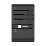 Momax 1-World+ 70W GaN 伸縮充電線旅行插座 UA18