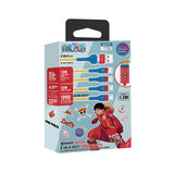 XPower x One Piece BC24 8合1 2出4 100W PD3.0 鋁合金傳輸快速充電線 (路飛)