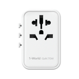 Momax 1-World 70W GaN 方便式旅行插座 UA8A