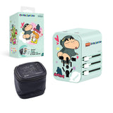 XPower x 蠟筆小新 TA3B 25W 4輸出PD3.0/PPS旅行充電器 (綠色)