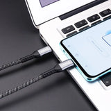 XPower UT100 100W鋁合金TYPE-C>TYPE-C傳輸充電線