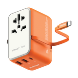 Momax 1-World+ 25W GaN 伸縮充電線旅行插座 UA20