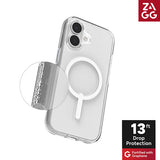 ZAGG Crystal Palace Snap with Camera Button - iPhone 17