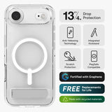 ZAGG Crystal Palace Snap with Kickstand & Camera Button - iPhone 17