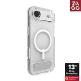 ZAGG Crystal Palace Snap with Kickstand & Camera Button - iPhone 17